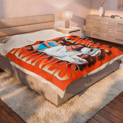 Emma Rhines Hombre Combo 60"-80" Plush Blanket