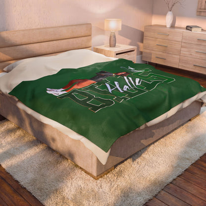 Halle Bills 60"-80" Plush Blanket