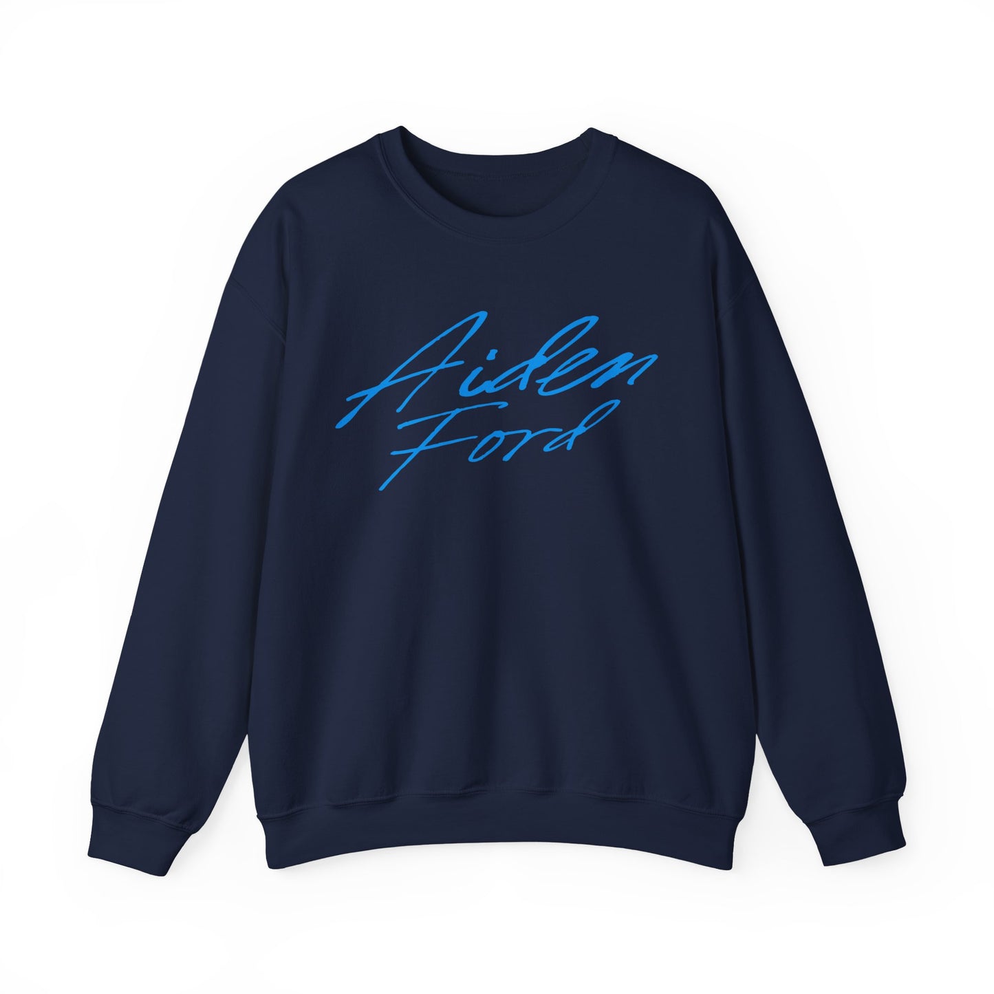 Aiden Ford Cursive Crewneck Sweatshirt