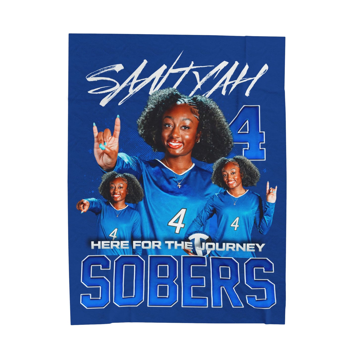 Saniyah Sobers 60"-80" Plush Blanket