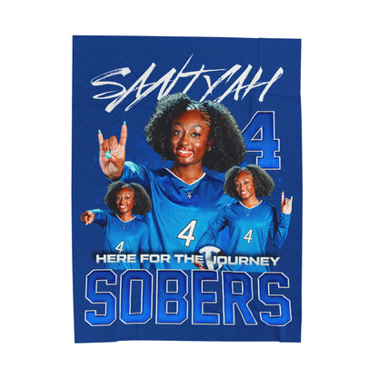 Saniyah Sobers 60"-80" Plush Blanket