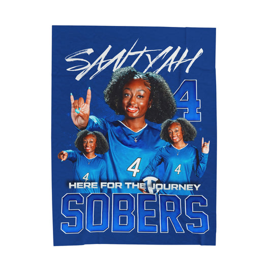 Saniyah Sobers 60"-80" Plush Blanket