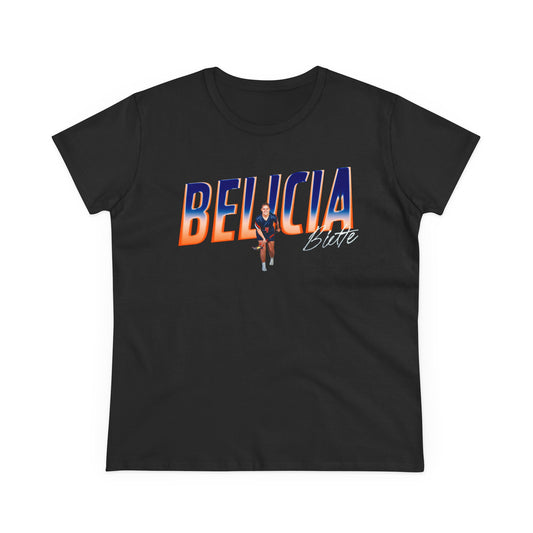Belicia Biette Curved Combo Colored Women's Tee