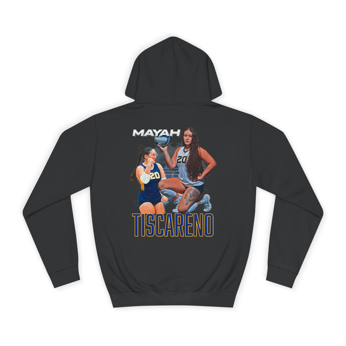 Mayah Tiscareno White & Colored Combo Premium Hoodie