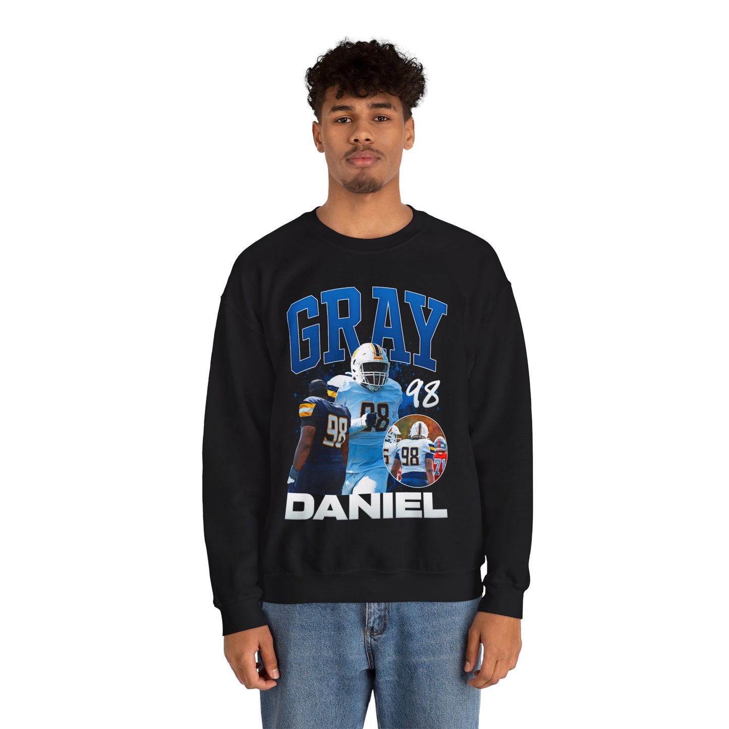 Daniel Gray Last Name Highlight Crewneck Sweatshirt