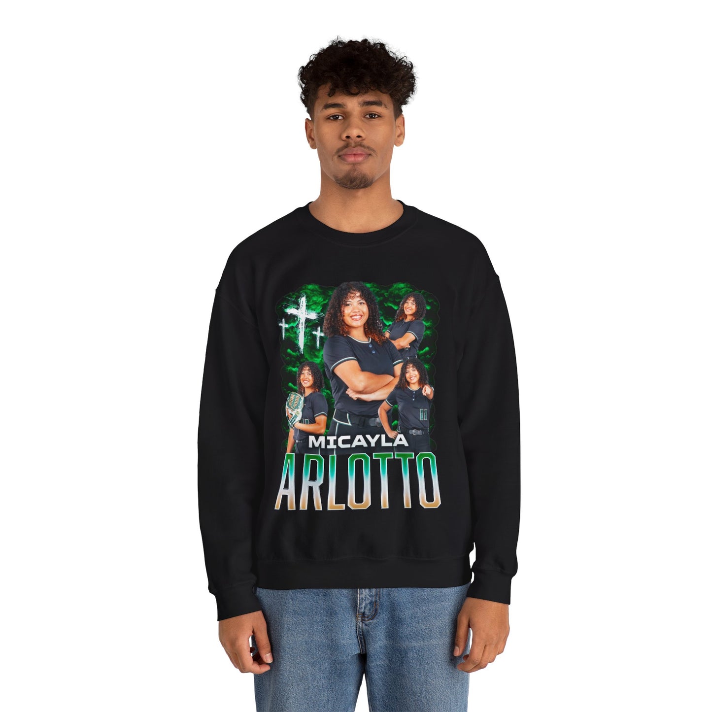 Micayla Arlotto Faith Based Crewneck Sweatshirt