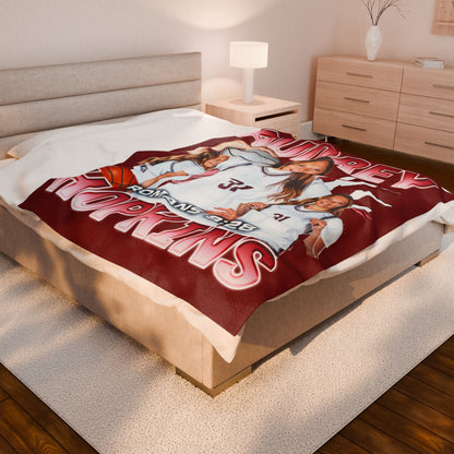 Audrey Hopkins 60"-80" Plush Blanket