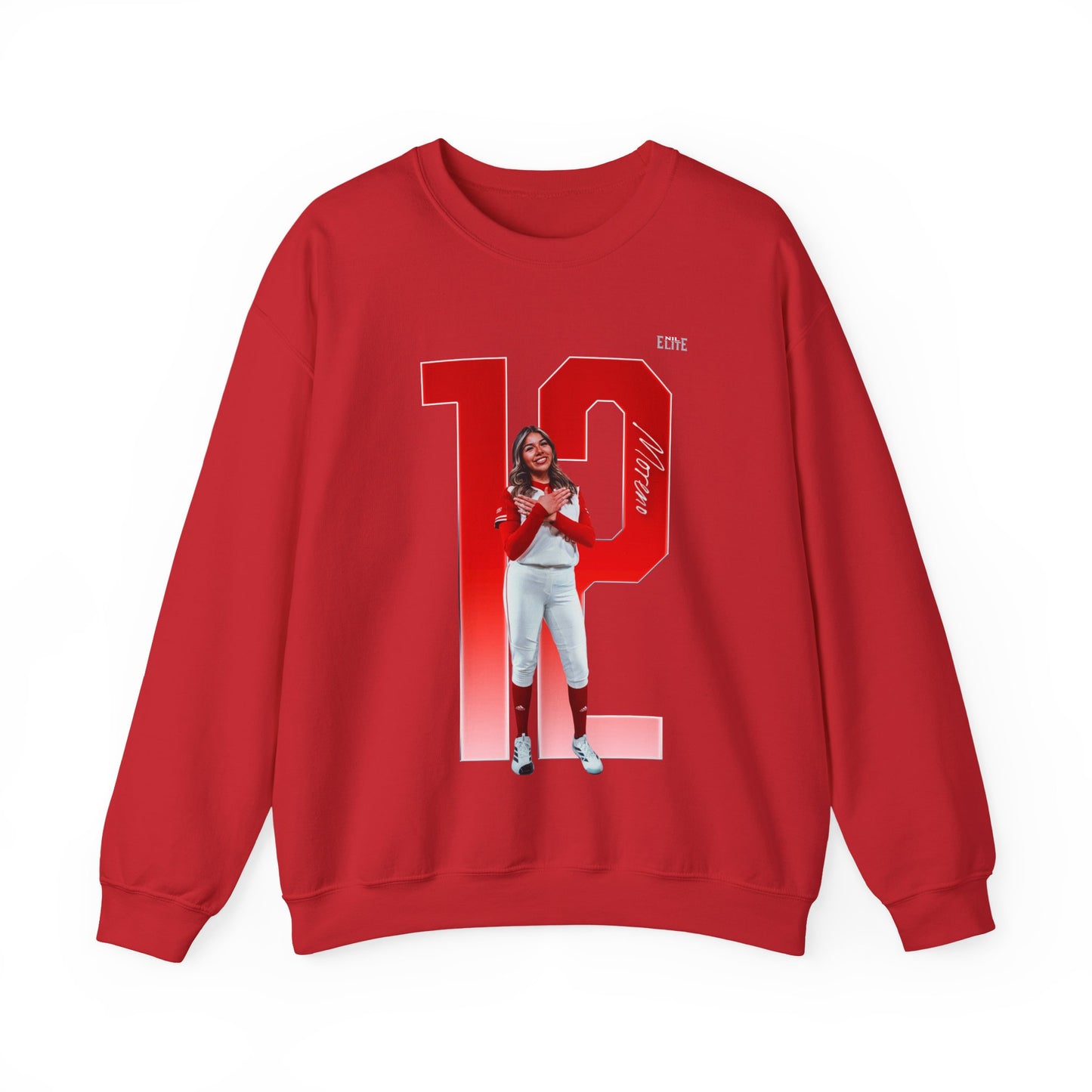 Maddie Moreno Player Icon Number Crewneck Sweatshirt
