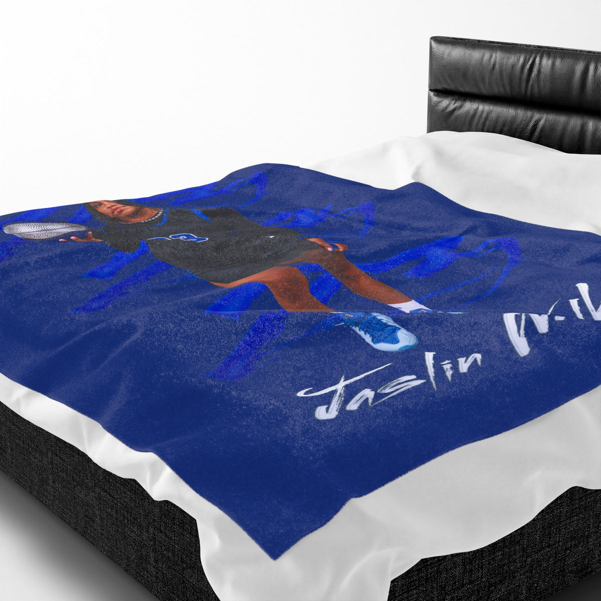 Jaslin Walker 60"-80" Plush Blanket