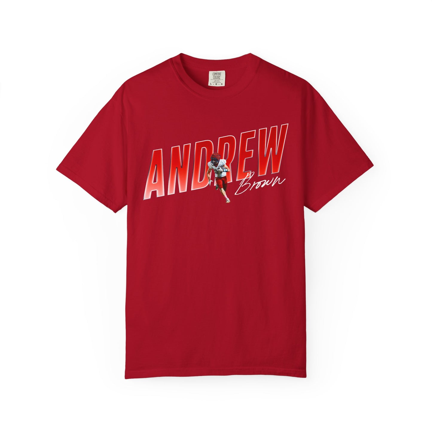 Andrew Brown Cursive Color Combo Premium Tee
