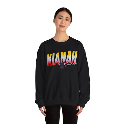 Kianah Johnson Cursive Combo Crewneck Sweatshirt