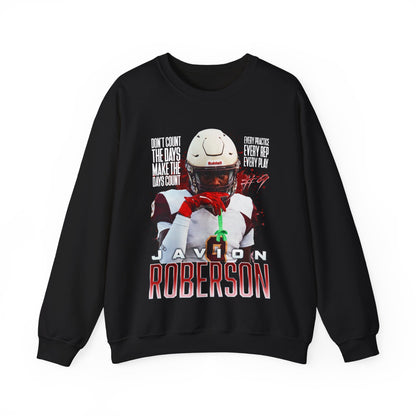 Javion Roberson Featured Quote Crewneck Sweatshirt