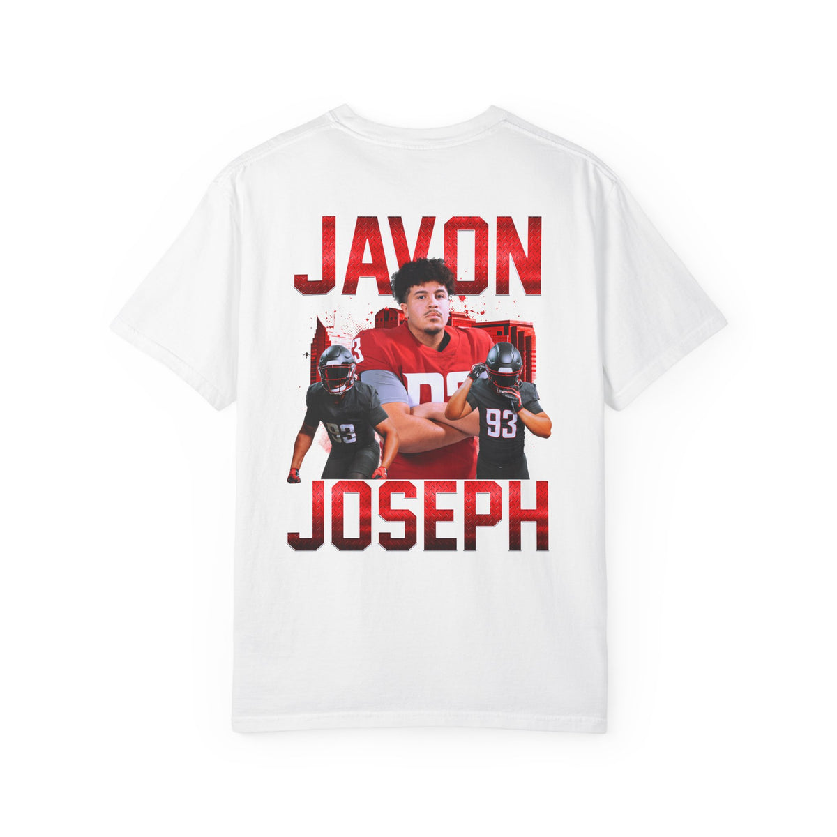 Javon Joseph Logo Front & Back Premium Tee
