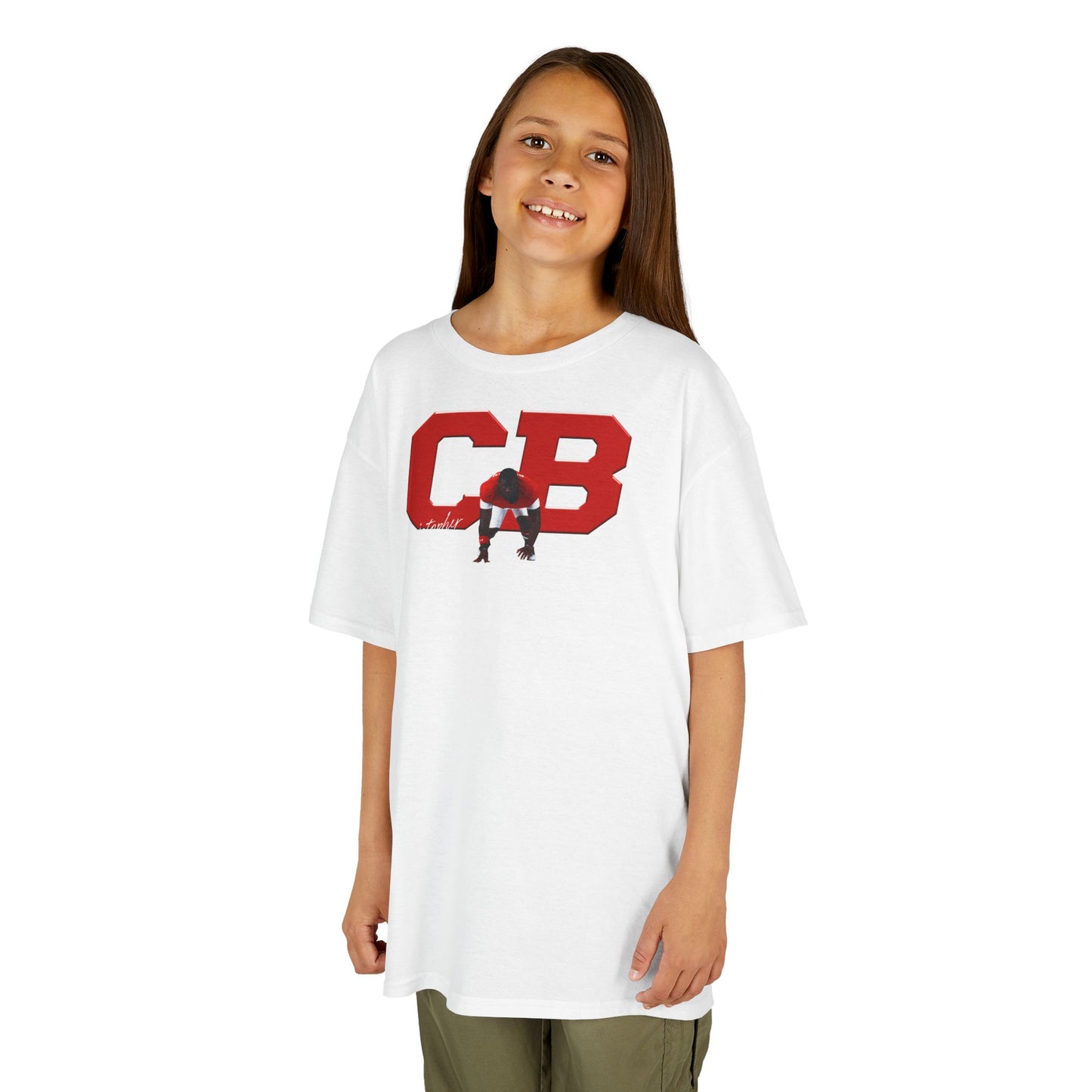 Christopher Brown Big Initials Kids Tee