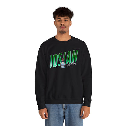 Josiah Watkins Cursive Combo Colored Crewneck Sweatshirt