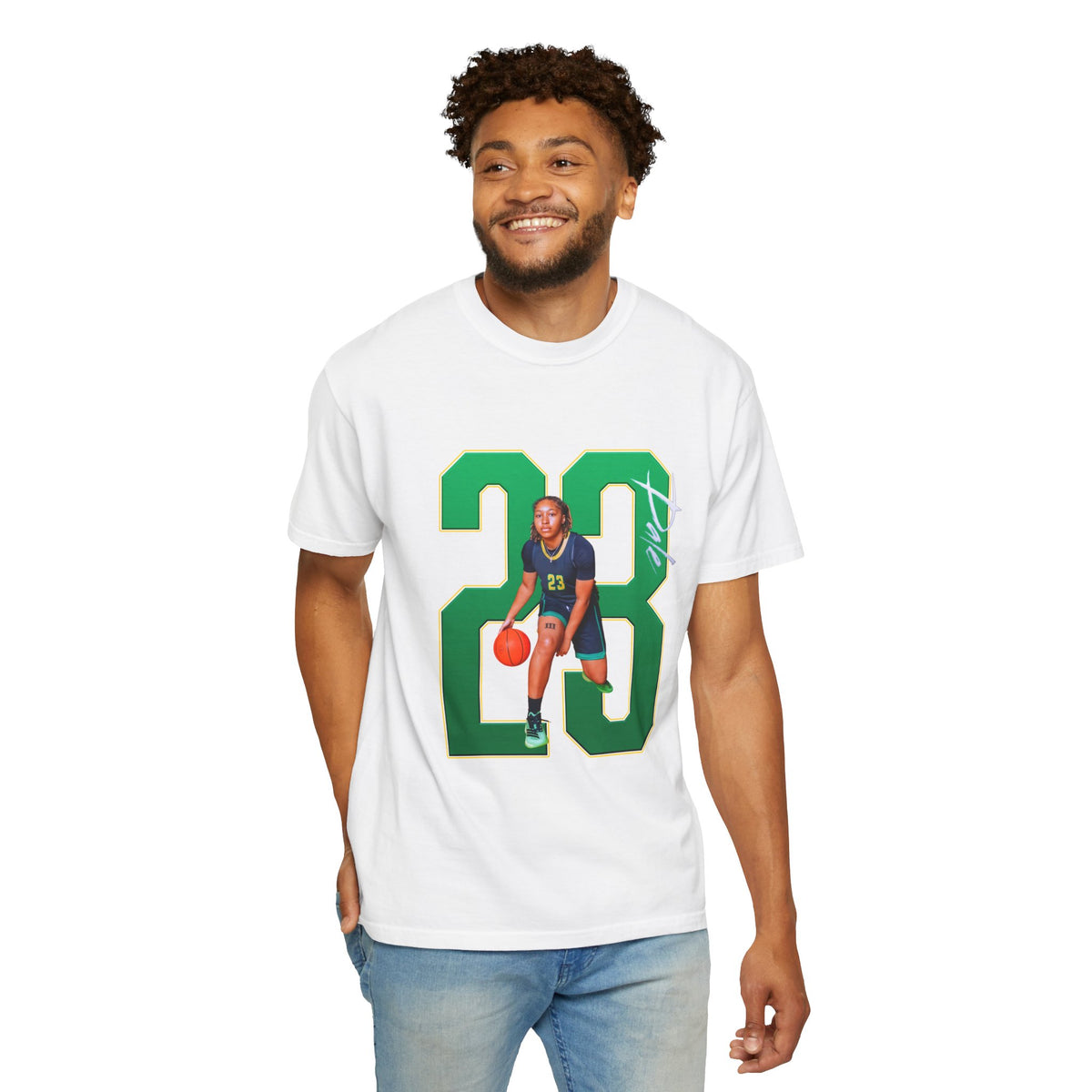 Trinity Dale Player Icon Number Premium Tee