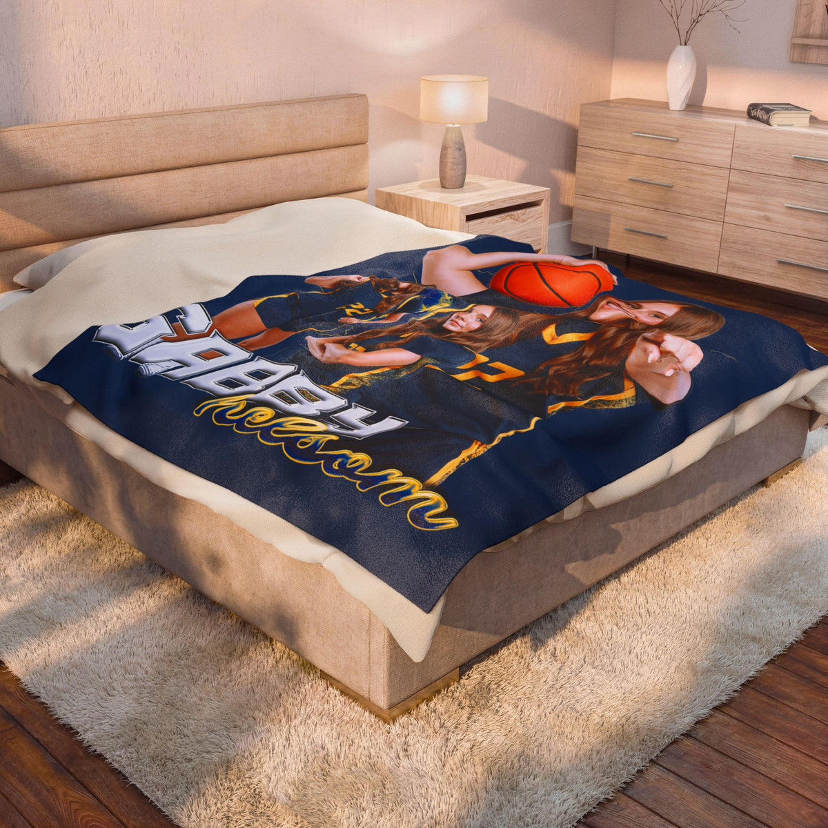 Gabby Helsom 60"-80" Plush Blanket