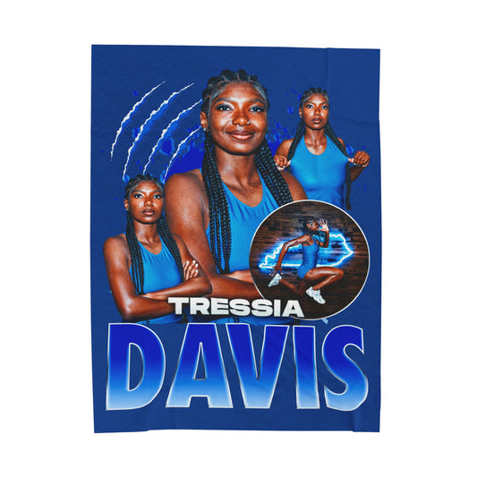 Tressia Davis 60"-80" Plush Blanket