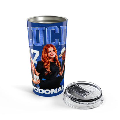Lucie McDonald First Name Highlight 20oz Tumbler