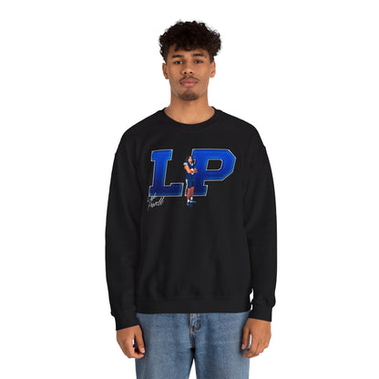 Lek Powell Big Initials Crewneck Sweatshirt