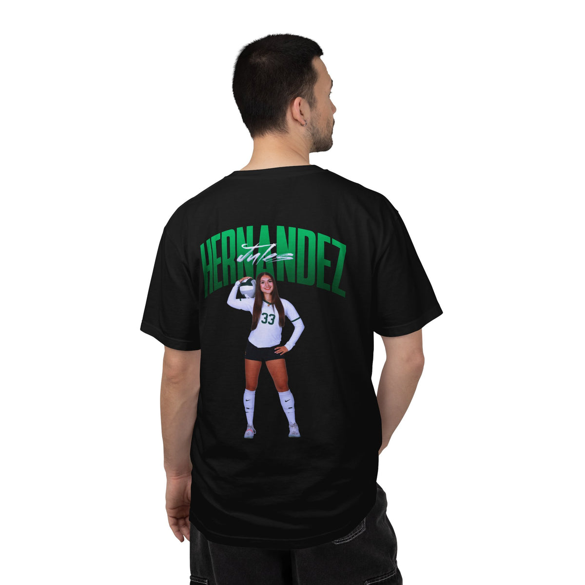 Jules Hernandez Logo Front & Back Premium Tee