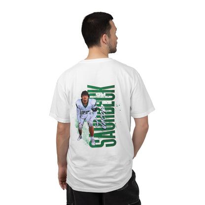 Jacob Saurbeck Logo Front & Back Premium Tee