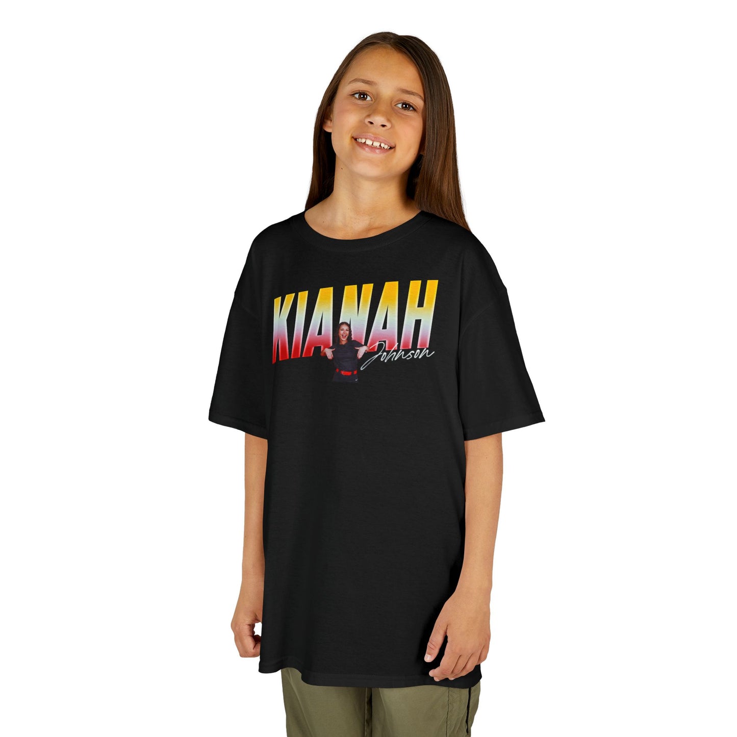 Kianah Johnson Cursive Combo Kids Tee