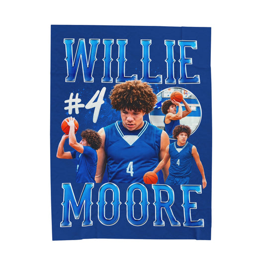 Willie Moore 60"-80" Plush Blanket