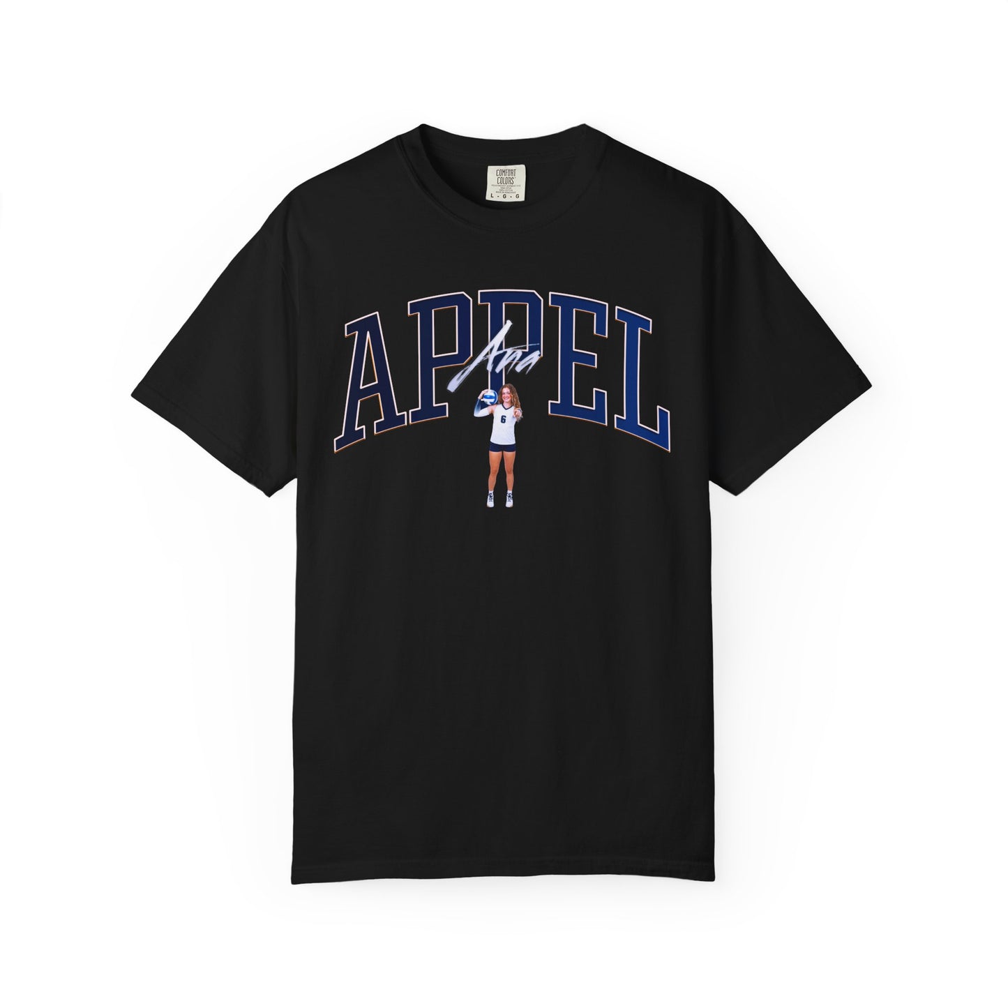 Ana Appel Curved Combo Colored Premium Tee