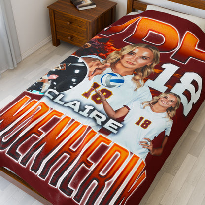 Claire Vandenherik 60"-80" Plush Blanket