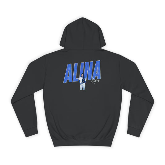 Alina Ortiz Cursive Combo Colored Premium Hoodie