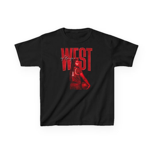 Alayna West Faded Glory Kids Tee