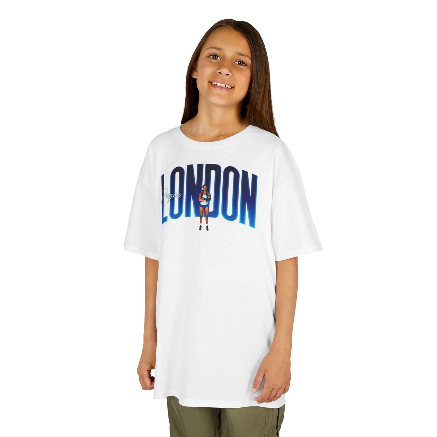 Joyce London Big Last Name Kids Tee