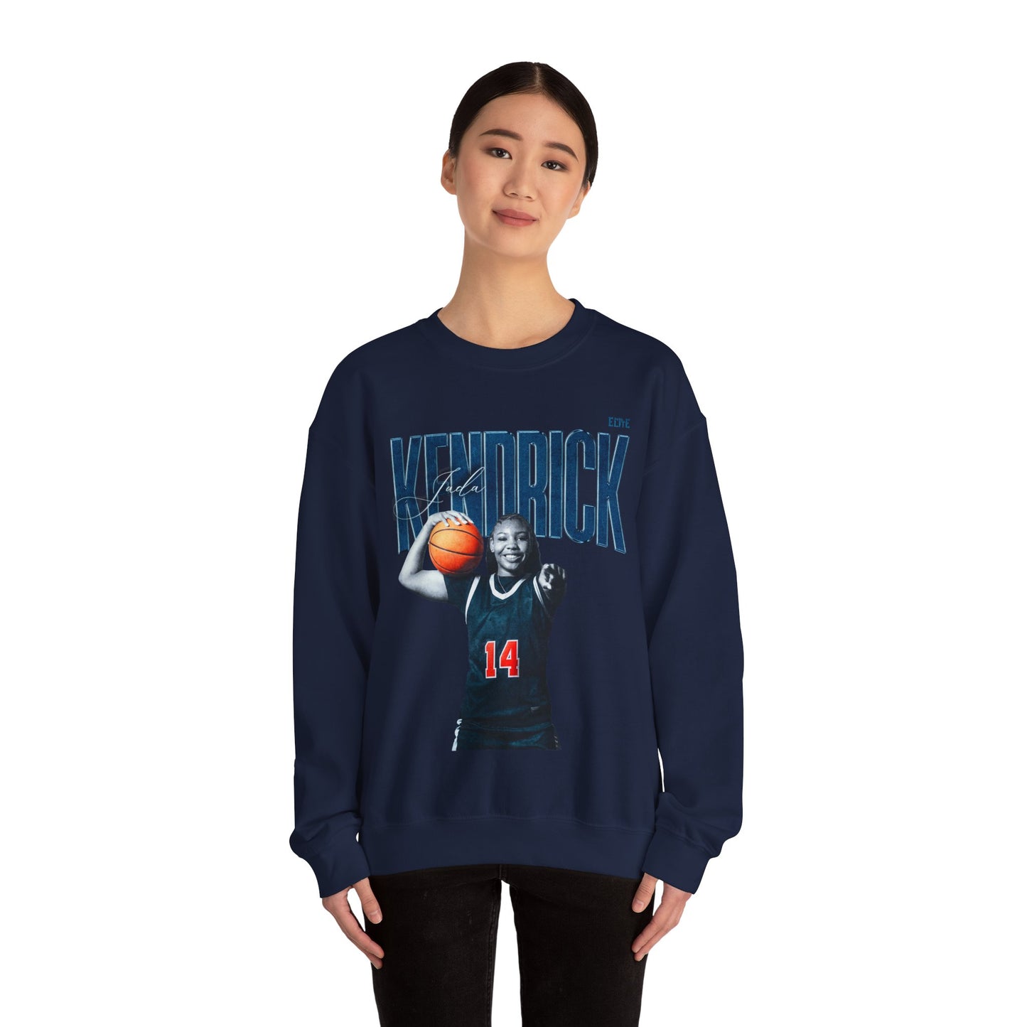 Jada Kendrick Faded Glory Crewneck Sweatshirt