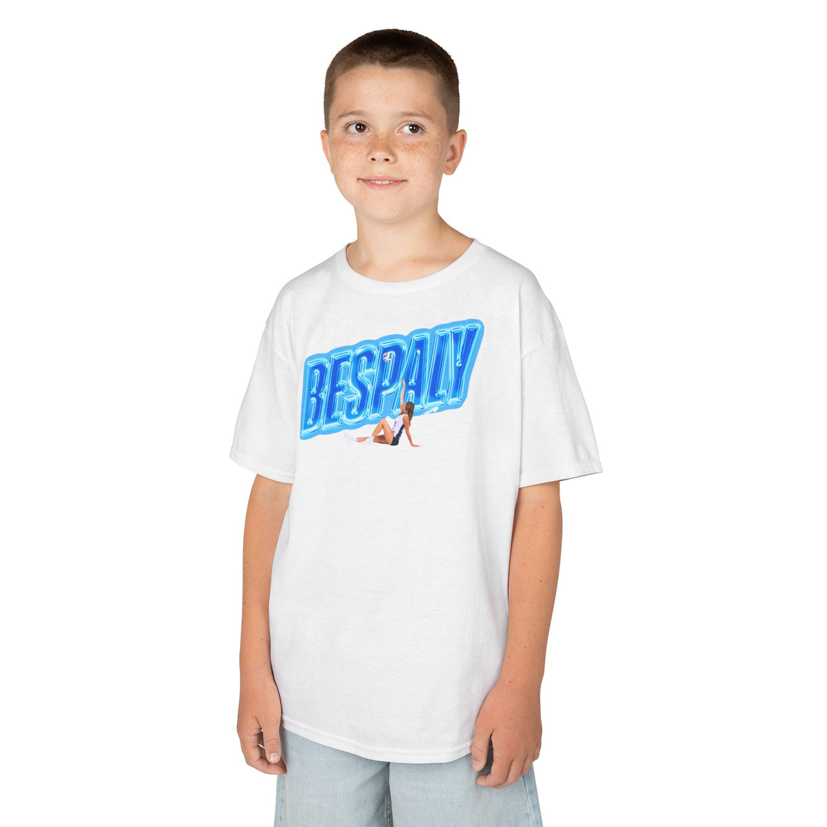 Sasha Bespaly Cursive Combo Colored Kids Tee