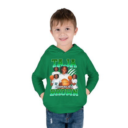Taja Brown Toddler Pullover Hoodie