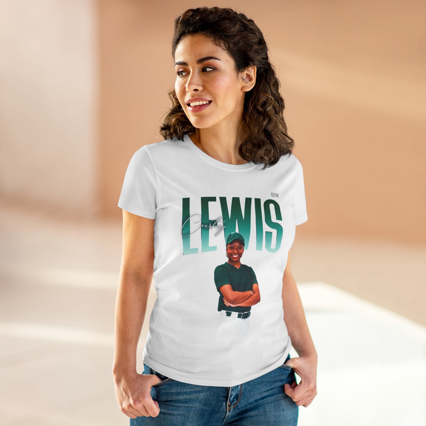 Courtney Lewis Athlete Glory Women's Tee