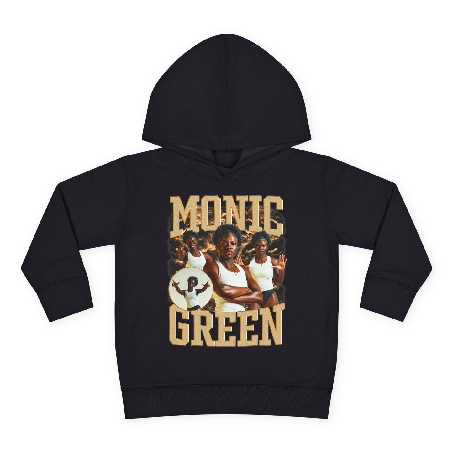 Monic Green Toddler Pullover Hoodie