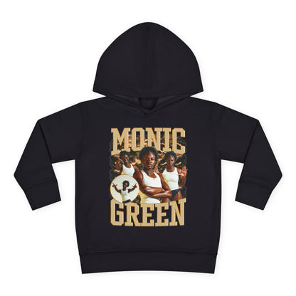 Monic Green Toddler Pullover Hoodie