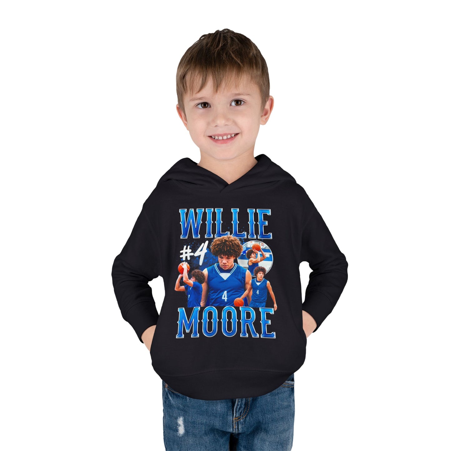 Willie Moore Toddler Pullover Hoodie