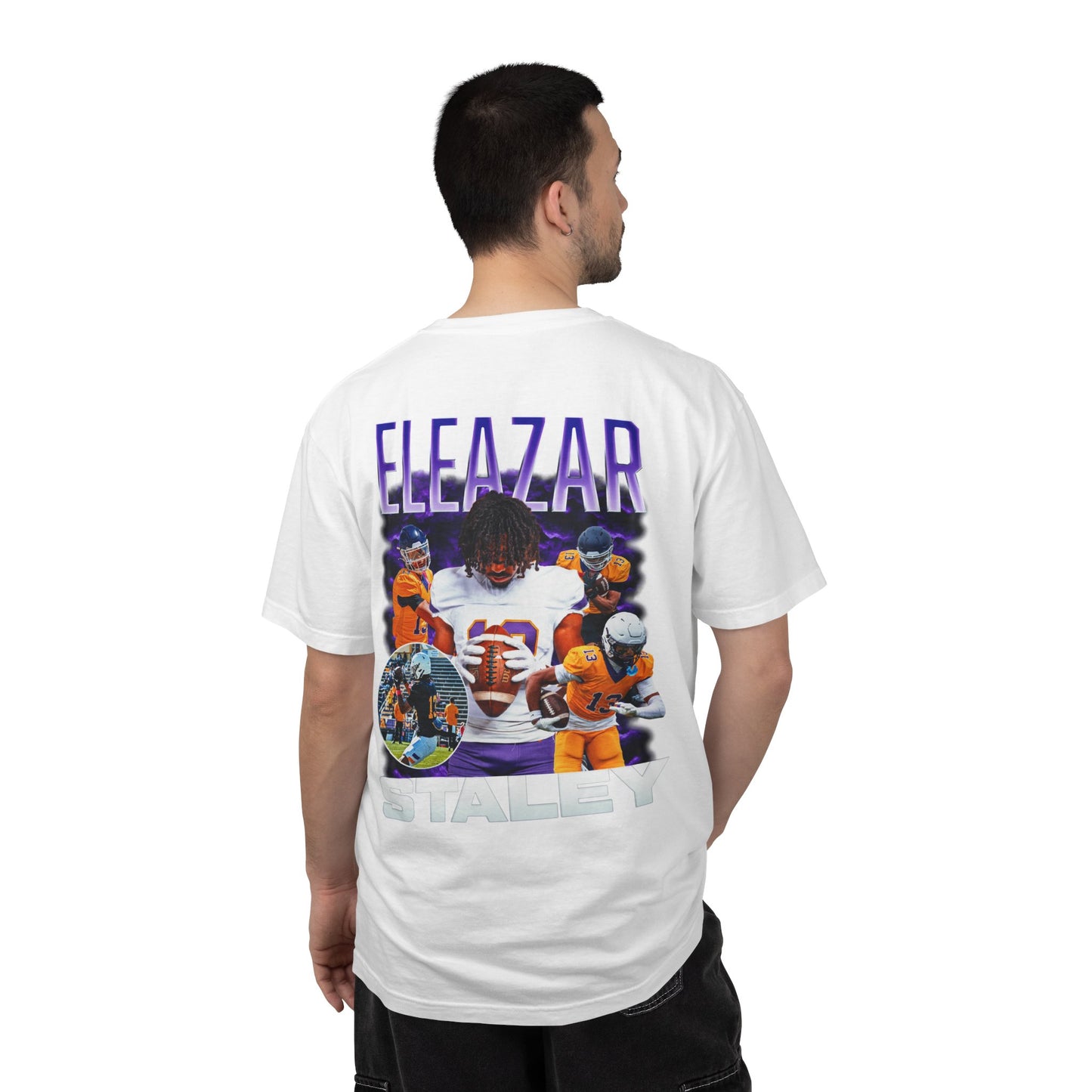 Eleazar Staley Logo Front & Back Premium Tee