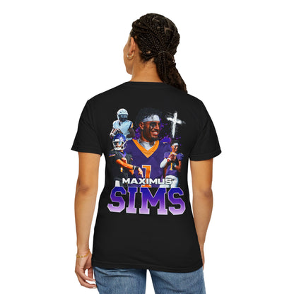 Maximus Sims Logo Front & Back Premium Tee