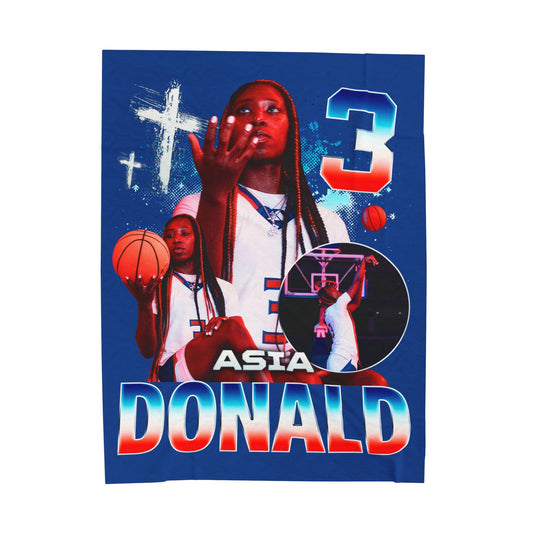 Asia Donald 60"-80" Plush Blanket