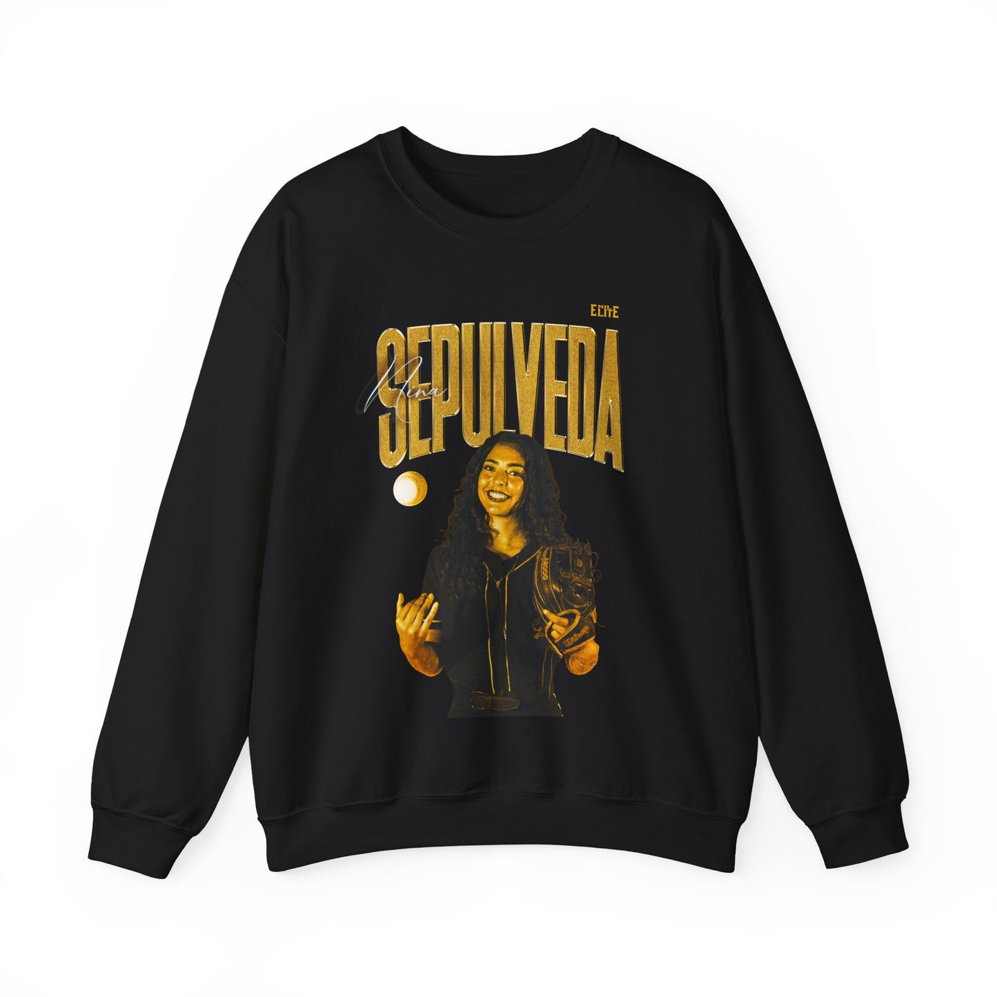 Nina Sepulveda Faded Glory Crewneck Sweatshirt