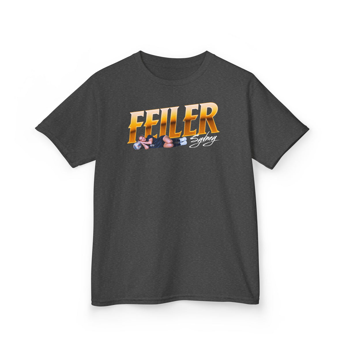 Sydney Feiler Curisve Combo Colored Kids Tee