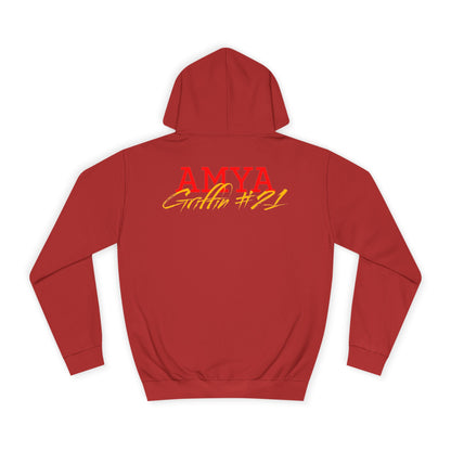 Amya Griffin Cursive Name & Number Premium Hoodie
