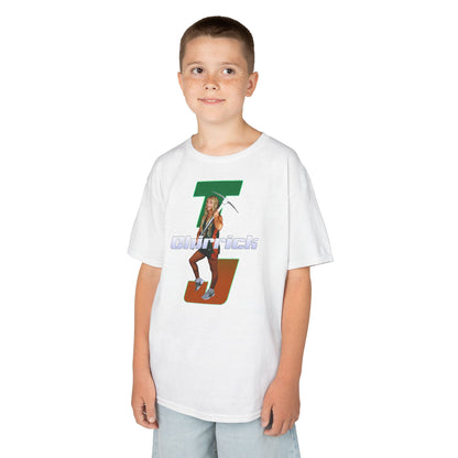 TJ Chirrick Retro Initials Kids Tee