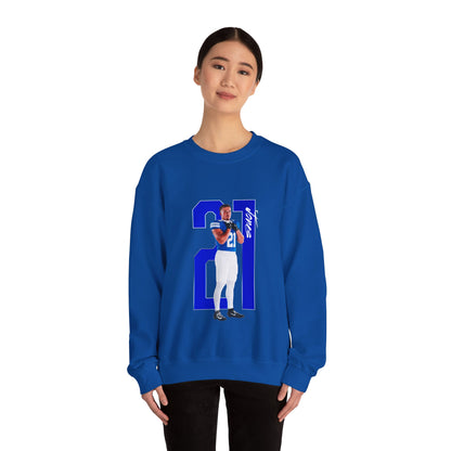 Ashton Jones Player Icon Number Crewneck Sweatshirt