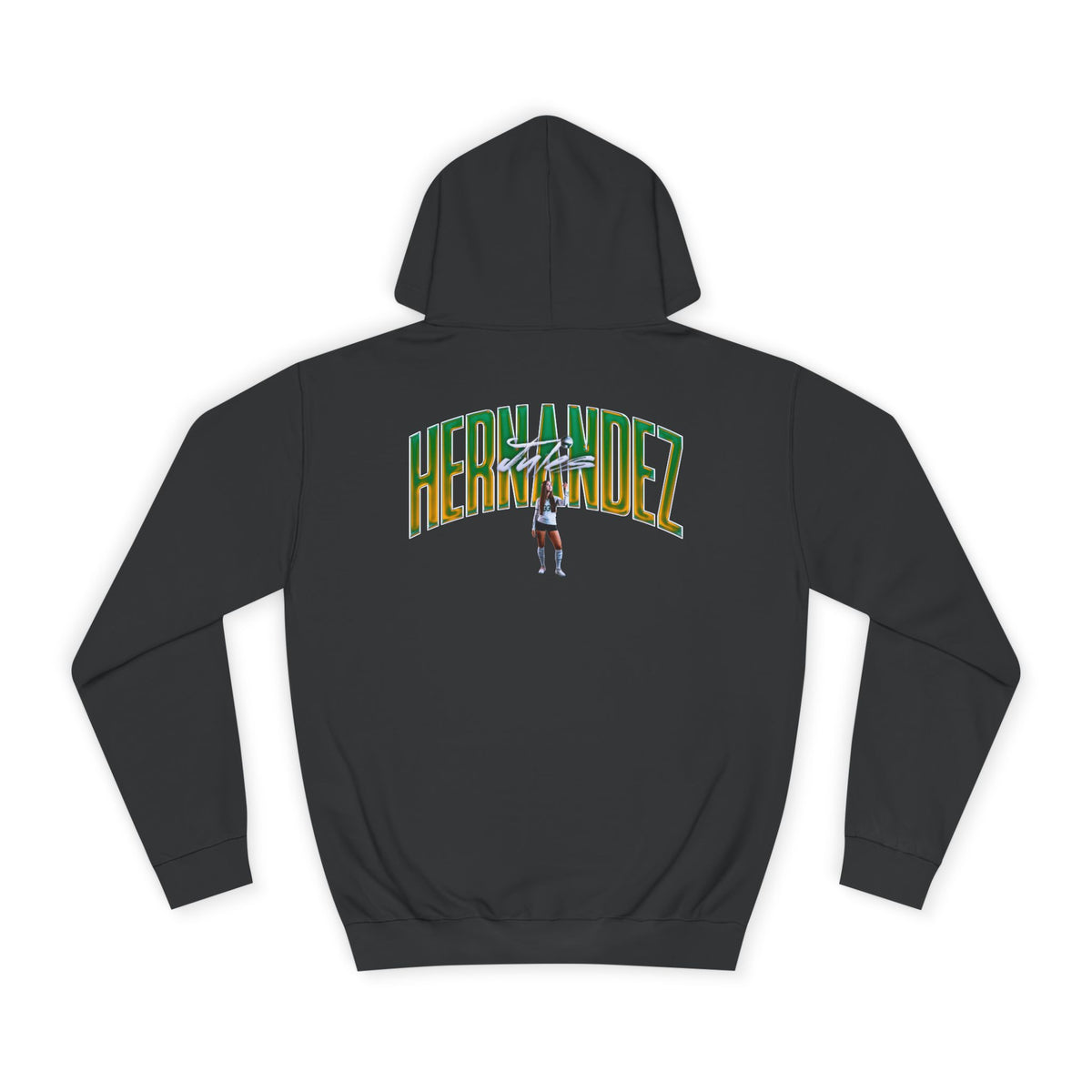 Jules Hernandez Cursive Name & Number Premium Hoodie
