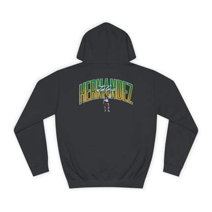 Jules Hernandez Cursive Name & Number Premium Hoodie